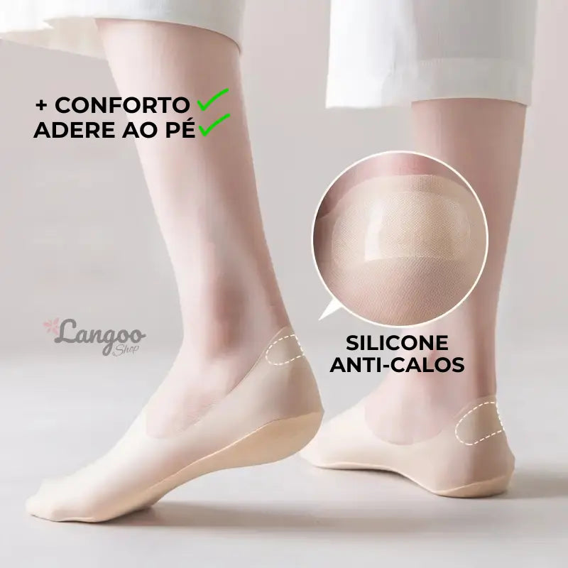 Super Liquidação - Meias Invisíveis Ortopédicas ConfortLife® -  [SOMENTE HOJE COMPRE 3 LEVE 5]