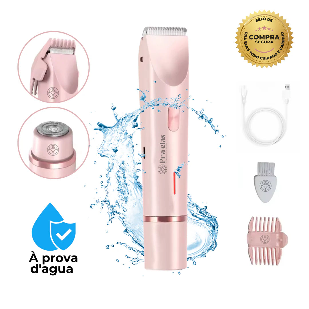 Super Liquidação - Depilador Venelle 2 em 1 (corporal e facial) + Brindes