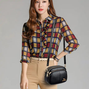 Bolsa De Couro + Brinde Surpresa 🎁